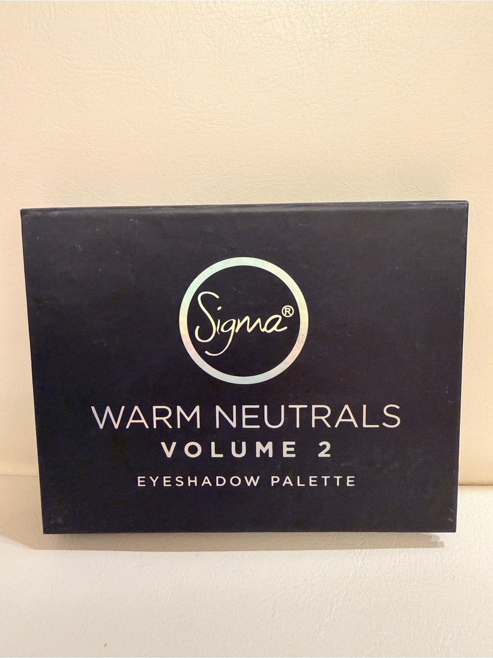 Sigma Beauty Warm Neutrals Volume 2 Eyeshadow Palette - Black & White Lettering
